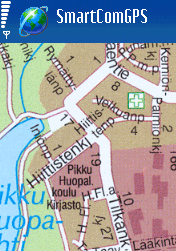 Helsinki city map - Smartcomgps