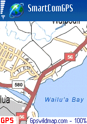 Kauai county map - Smartcomgps