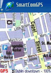 Dublin map - SmartcomNavigator
