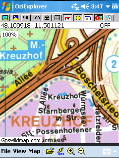 Munich country map - Oziexplorer