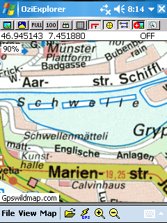Bern map - Oziexplorer