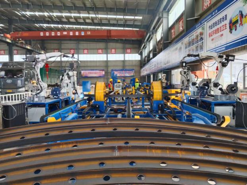 全自動(dòng)鋼拱架生產(chǎn)線