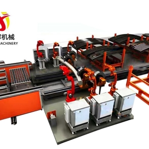 數控鋼拱架焊接生產線